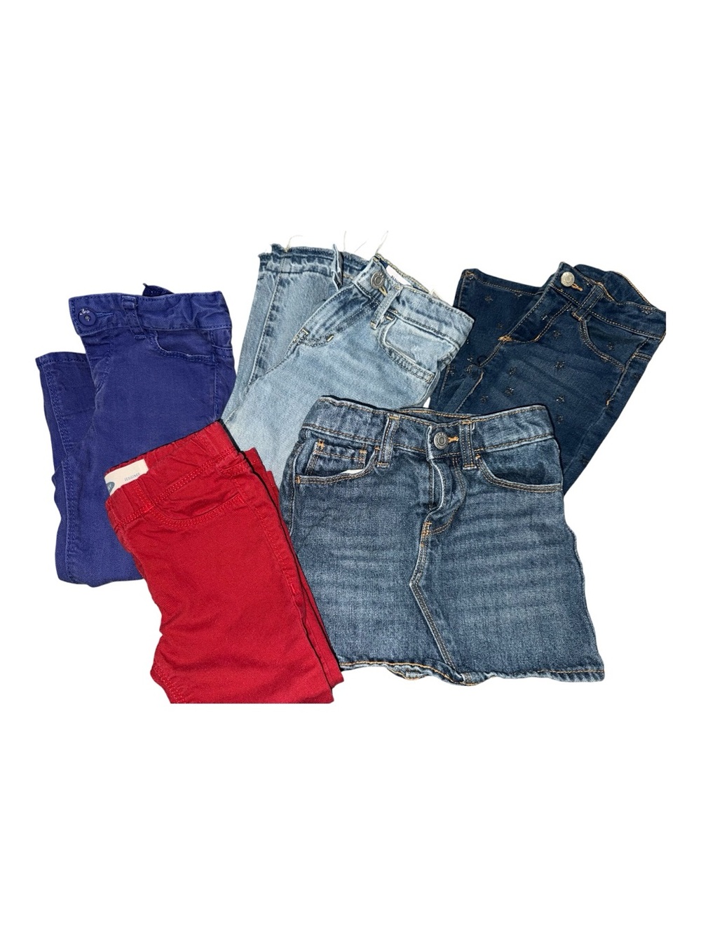 3T girls bundle of bottoms